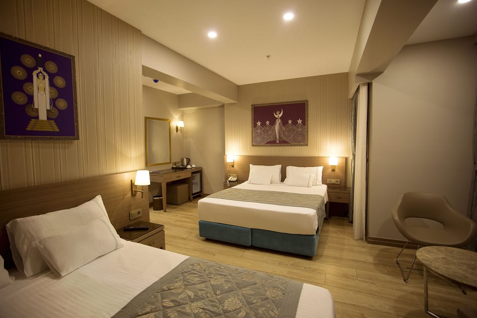 Minibar, in-room safe, desk, soundproofing