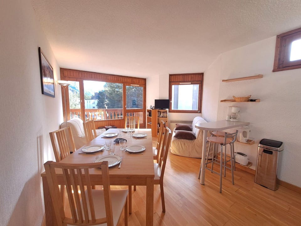 Comfortable T2, at the foot of the slopes, 6 people, Les Deux Alpes Apartment in Les Deux Alpes