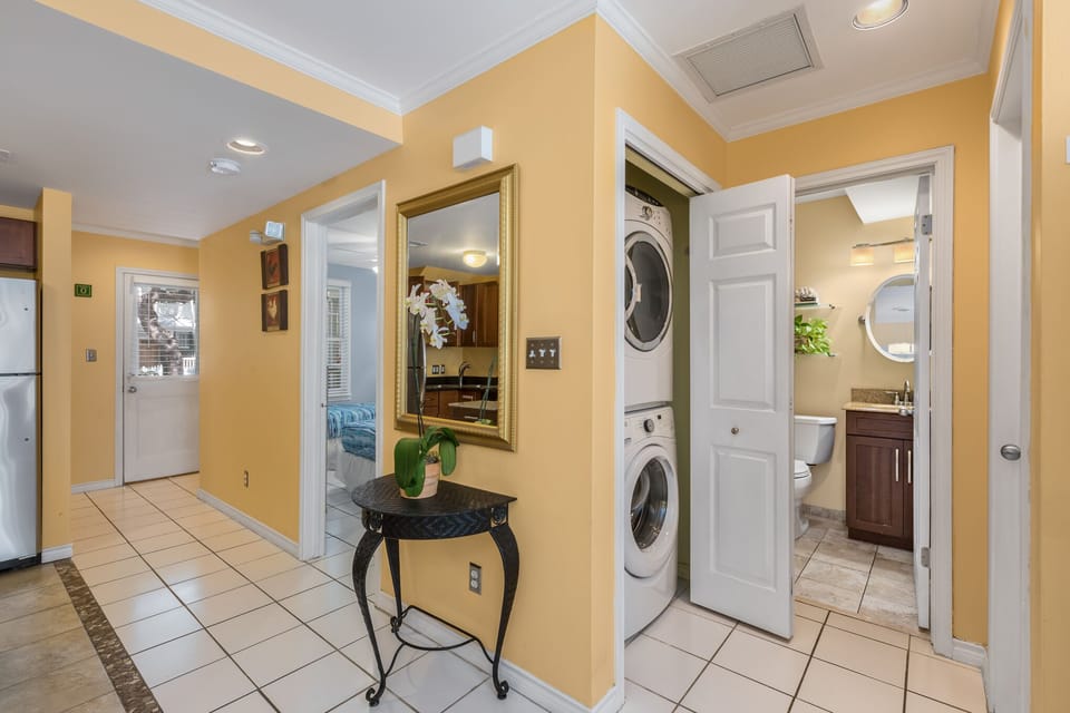 Washer and dryer