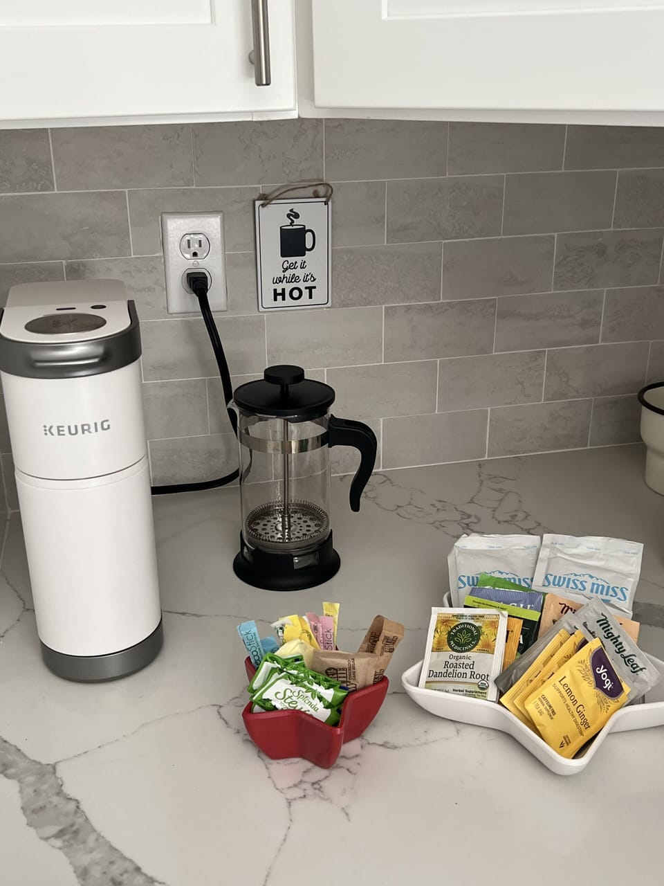 Coffee Station - Keurig, French Press