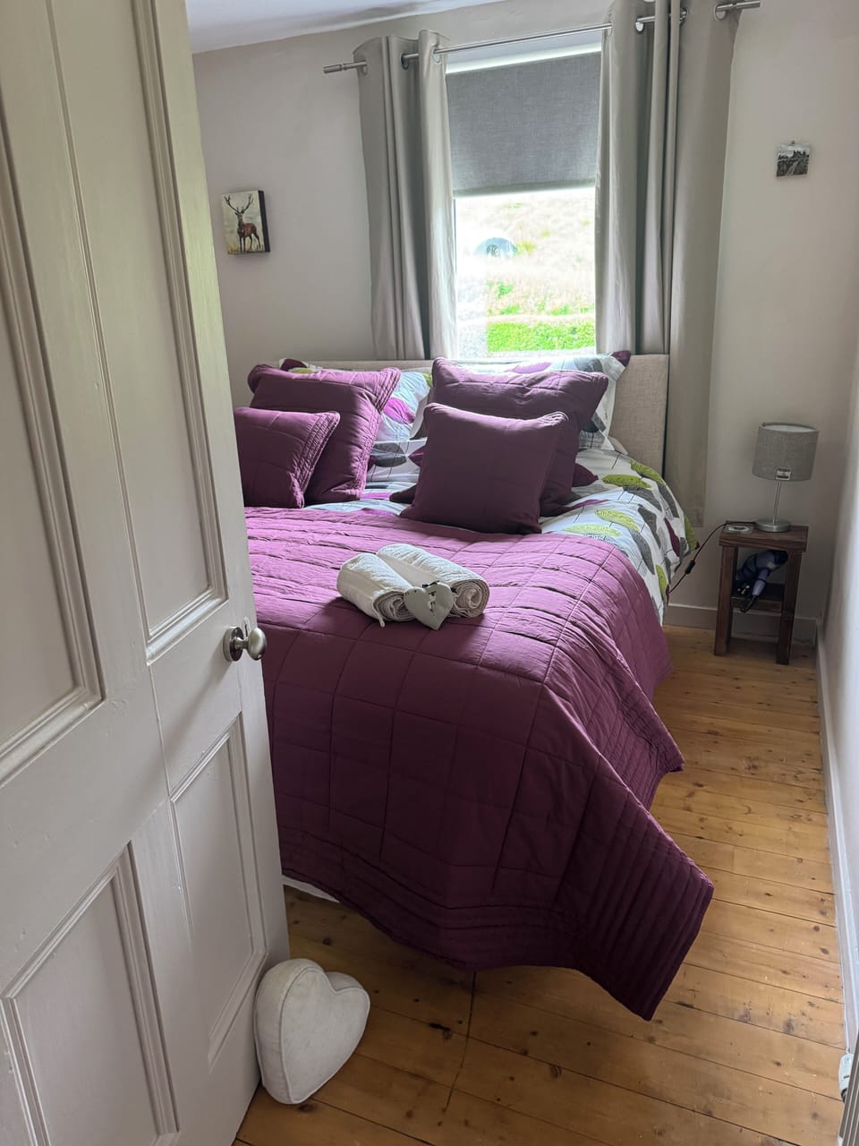 Second bedroom shown as Super king but can also be twin beds 