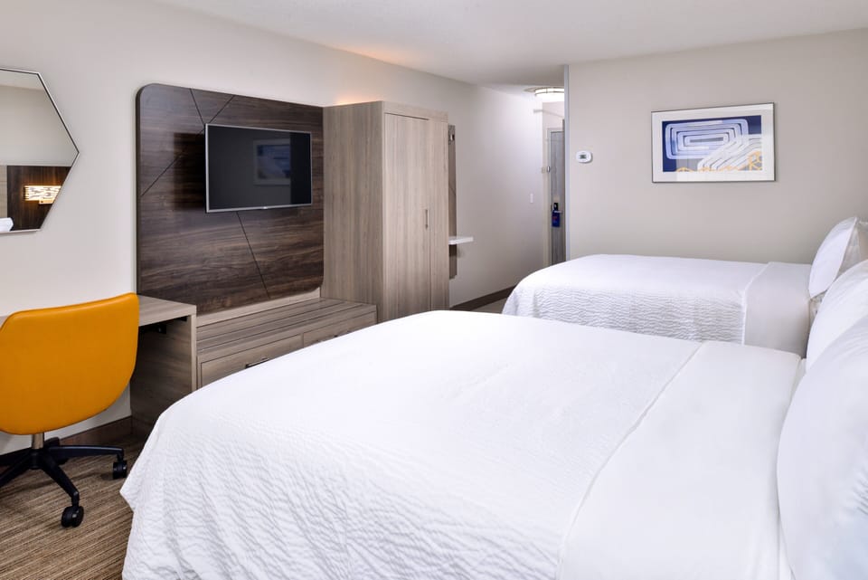 In-room safe, desk, blackout drapes, iron/ironing board