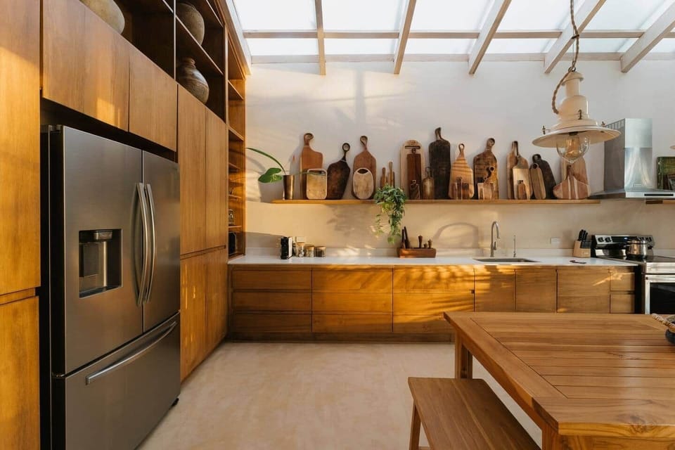 professional kitchen for novice or expert cooking lovers.