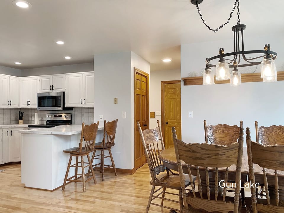 Dining Area and Kitchen