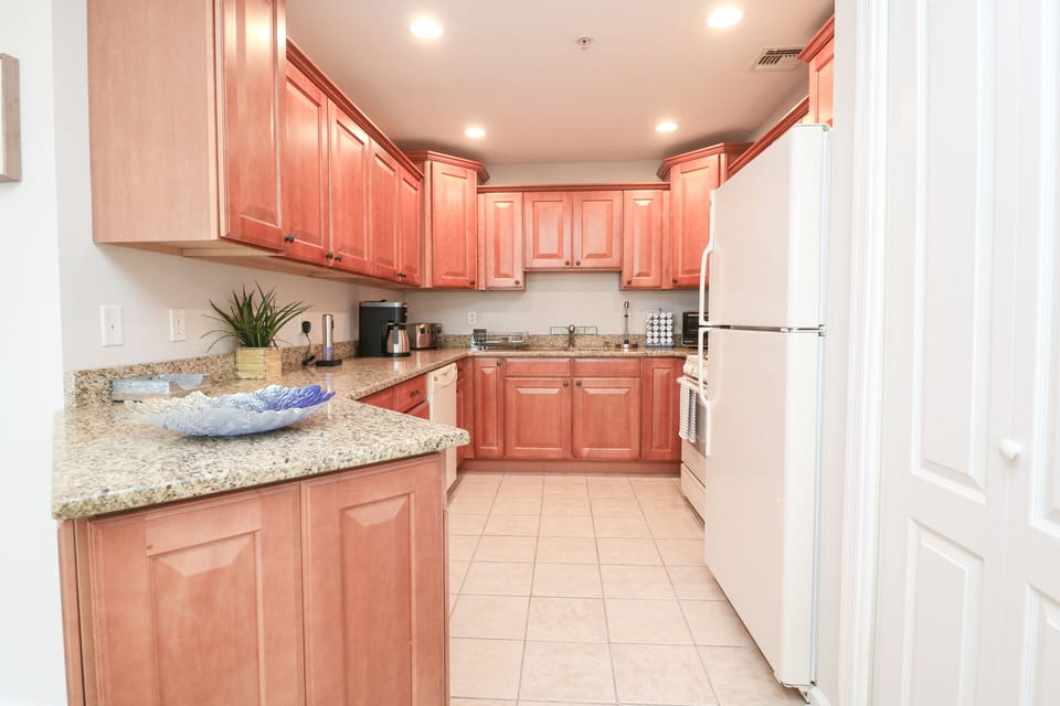 Fully equipped kitchen