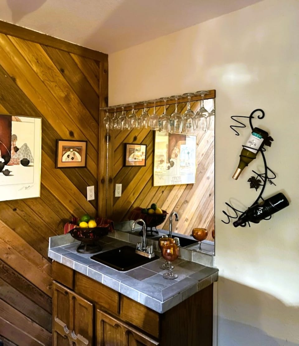 Bar area on Main floor.  No alcohol is provided.