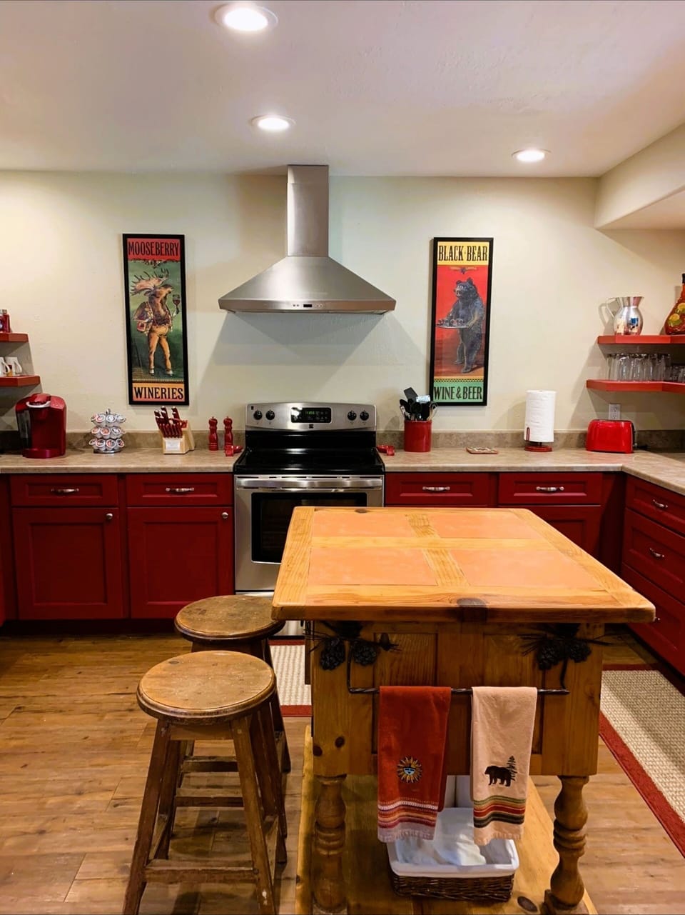 Kitchen Located on Main Floor