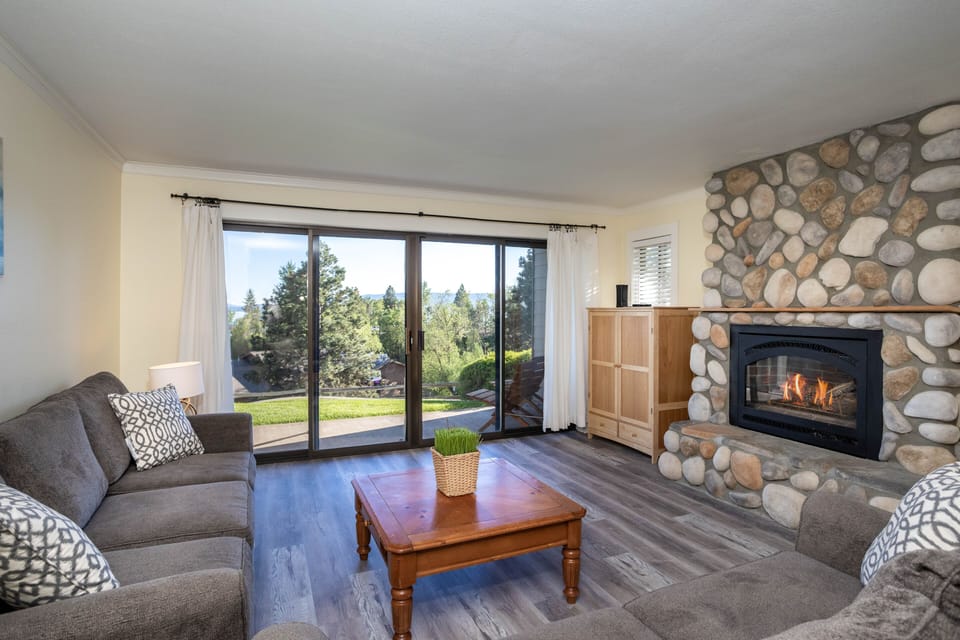 This unit has beautiful views! | Main Level