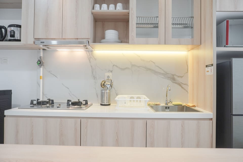 Apartment, 2 Bedrooms | Private kitchen | Fridge, cookware/dishes/utensils