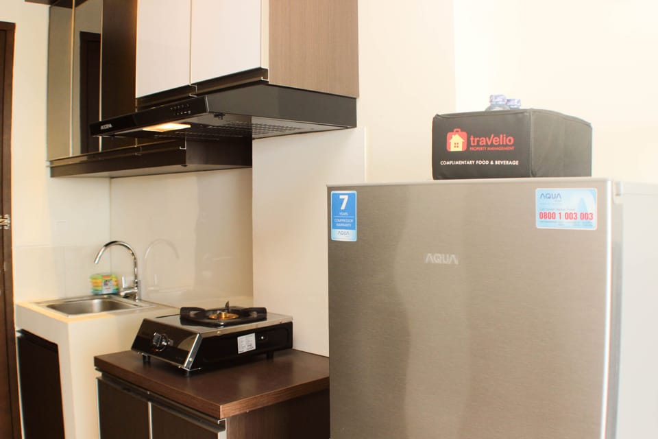 Apartment | Private kitchen | Fridge, cookware/dishes/utensils