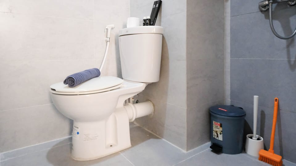 Apartment, 2 Bedrooms | Bathroom | Shower, free toiletries, towels