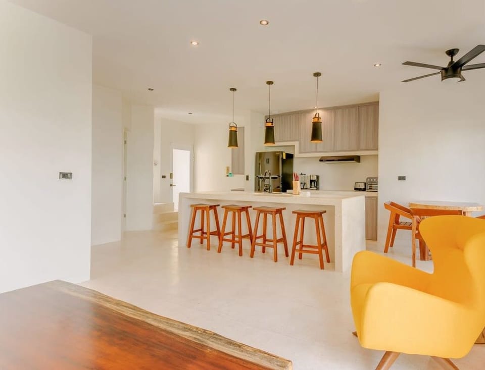 The breakfast bar is great for morning coffee and snack time