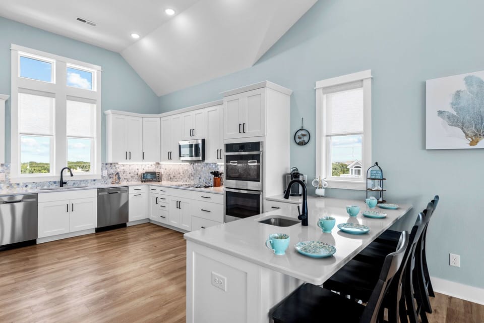 Surf or Sound Realty - 1058 - Shell of a Good Time - Kitchen-1