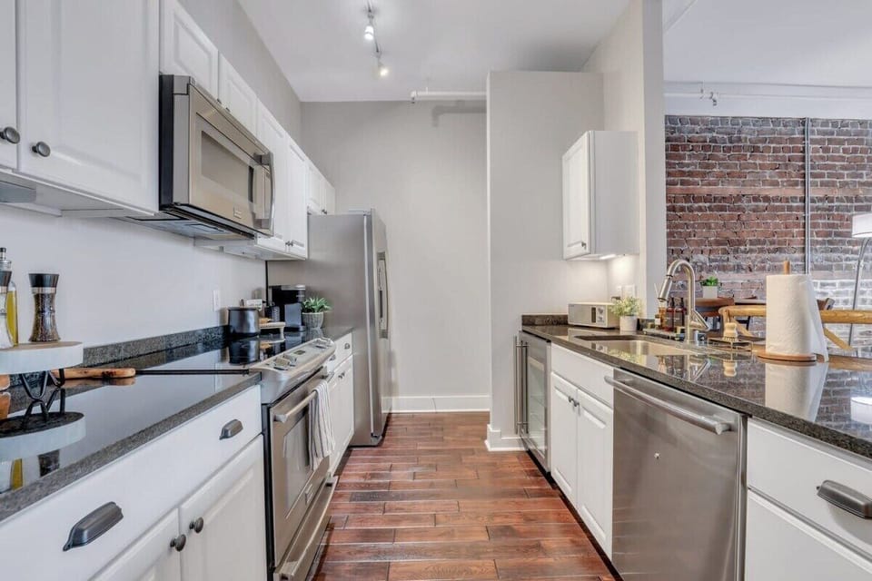This is the unit's kitchen!