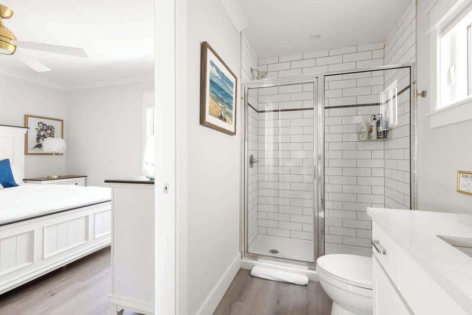 Second floor bedroom/bathroom