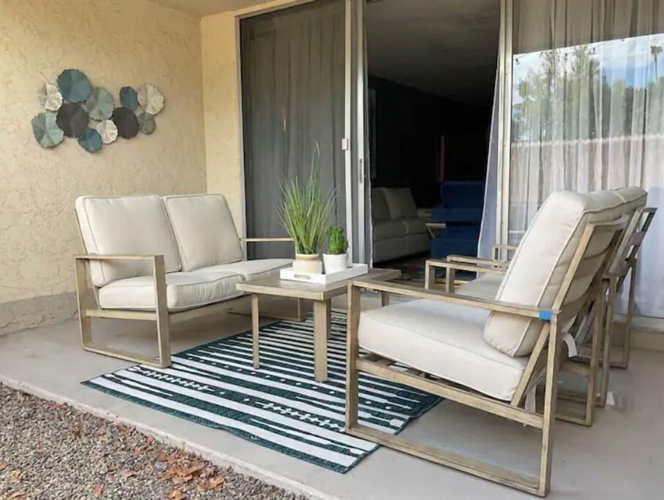 Brand new outdoor furniture to relax outside and enjoy Arizona living