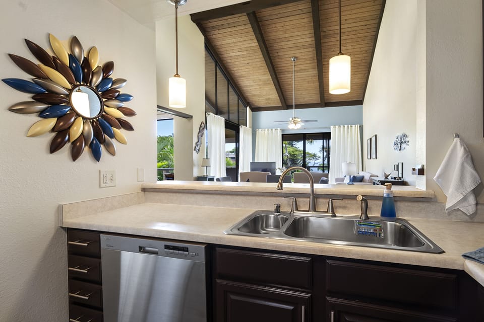 Kitchen & Living Room
