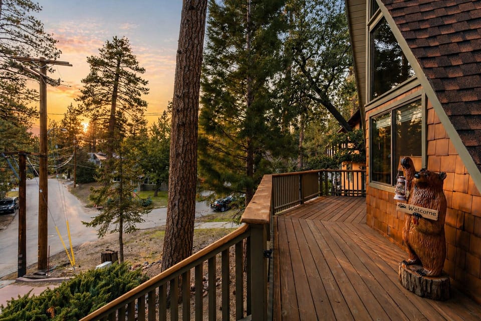 Expansive Deck.