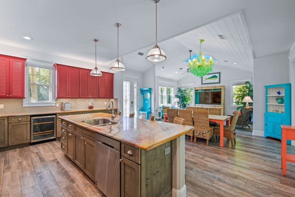 Fully equipped kitchen