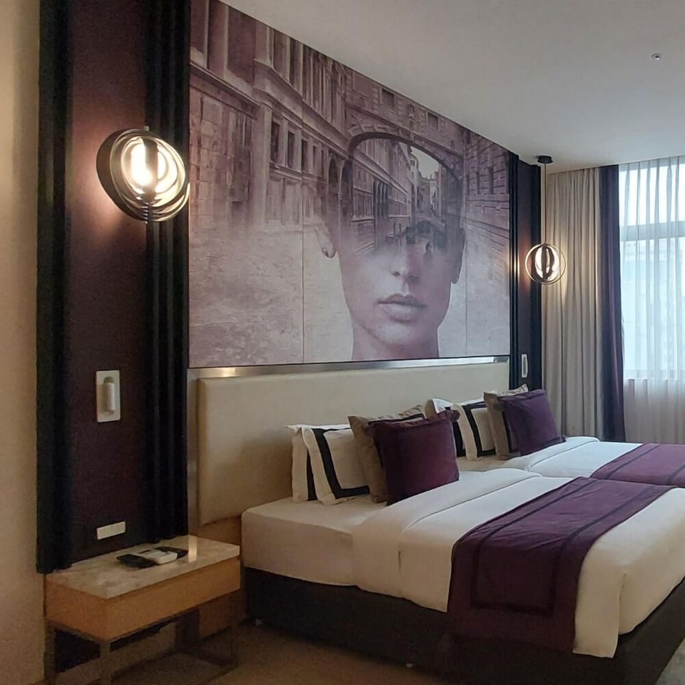 Superior Twin Room | Premium bedding, minibar, free WiFi, bed sheets