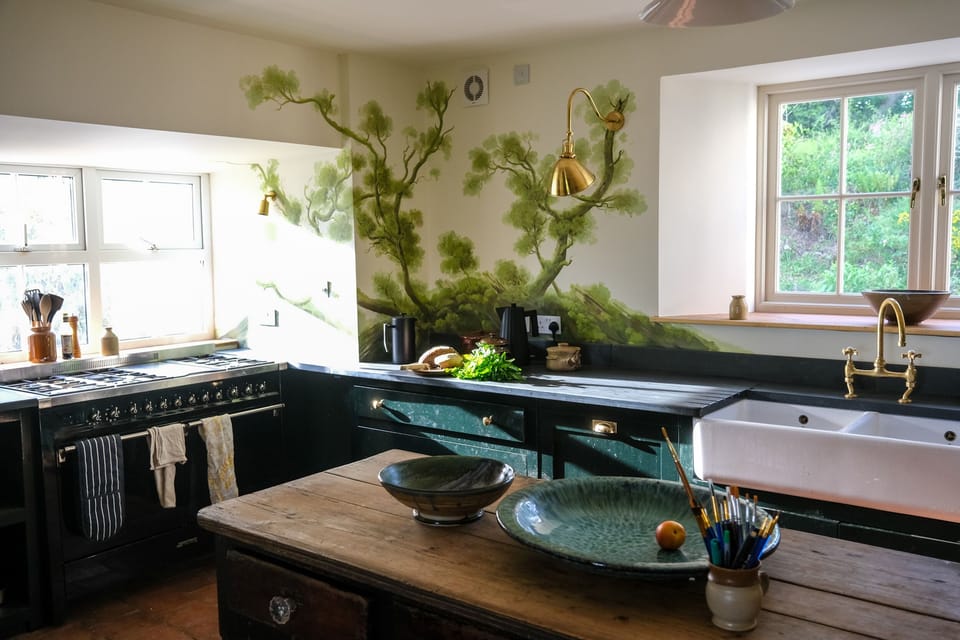 Fridge, dishwasher, electric kettle, toaster
