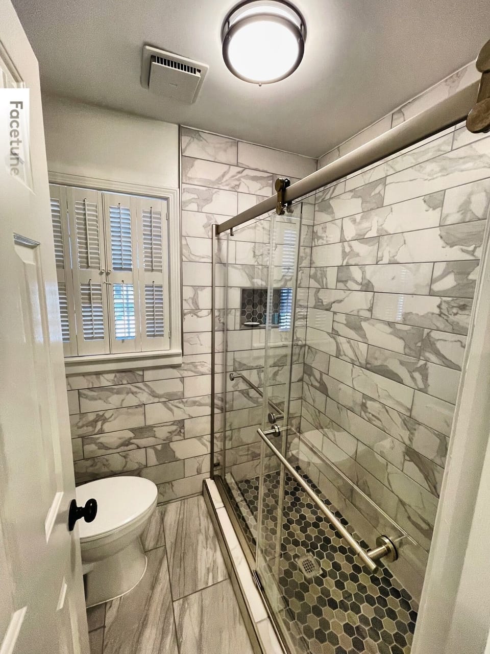 Master bathroom shower