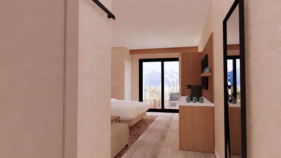 Blackout drapes, iron/ironing board, bed sheets