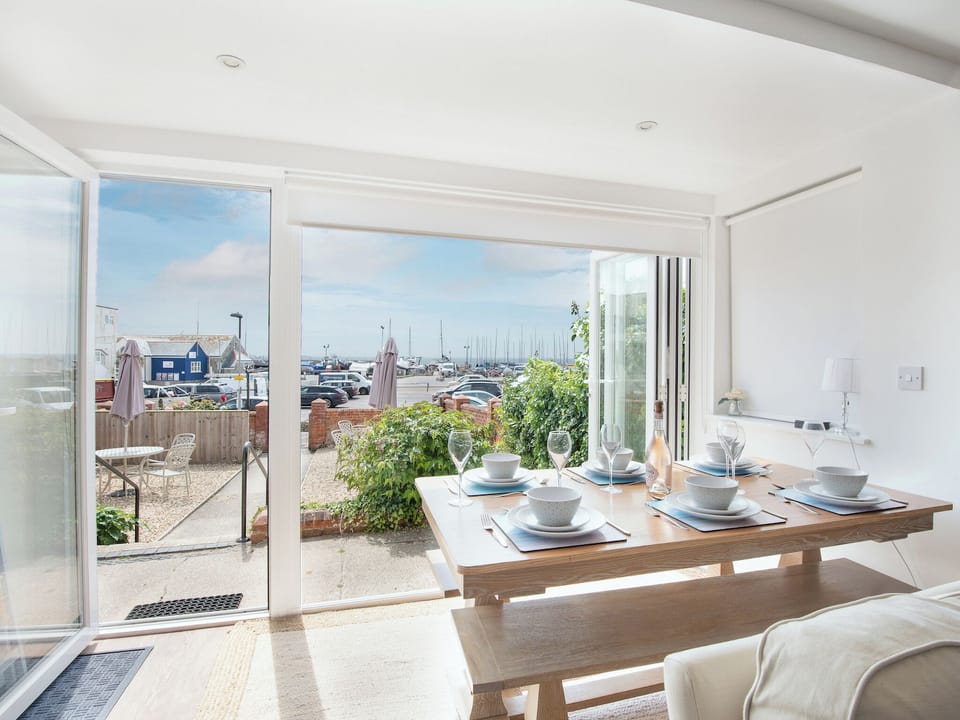 Dining Area | Coast View Apartment, Lyme Regis