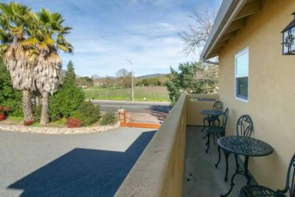 2nd Floor Balcony with Cafe Tables & Chairs with Great Sunset Views
