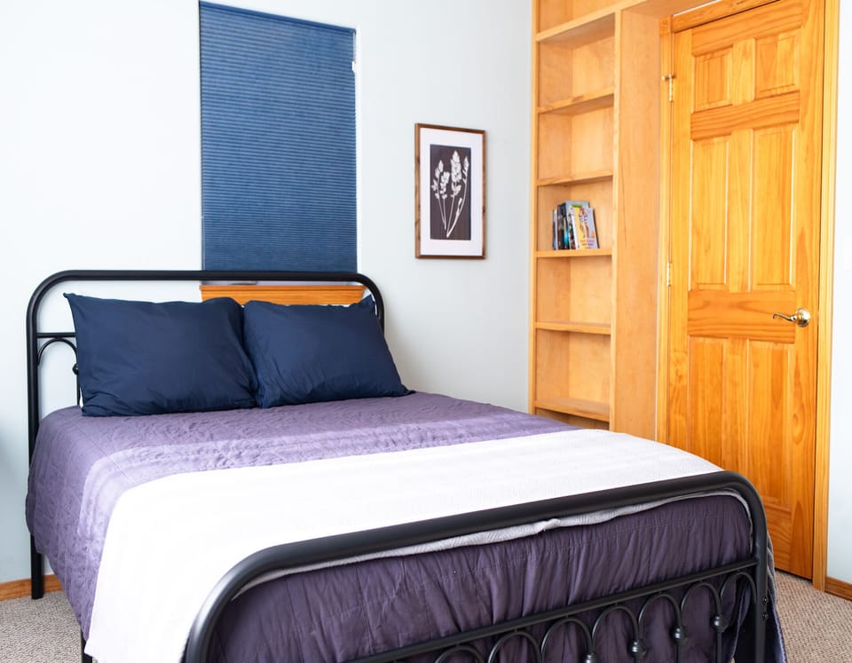 Additional bedroom with another queen bed.