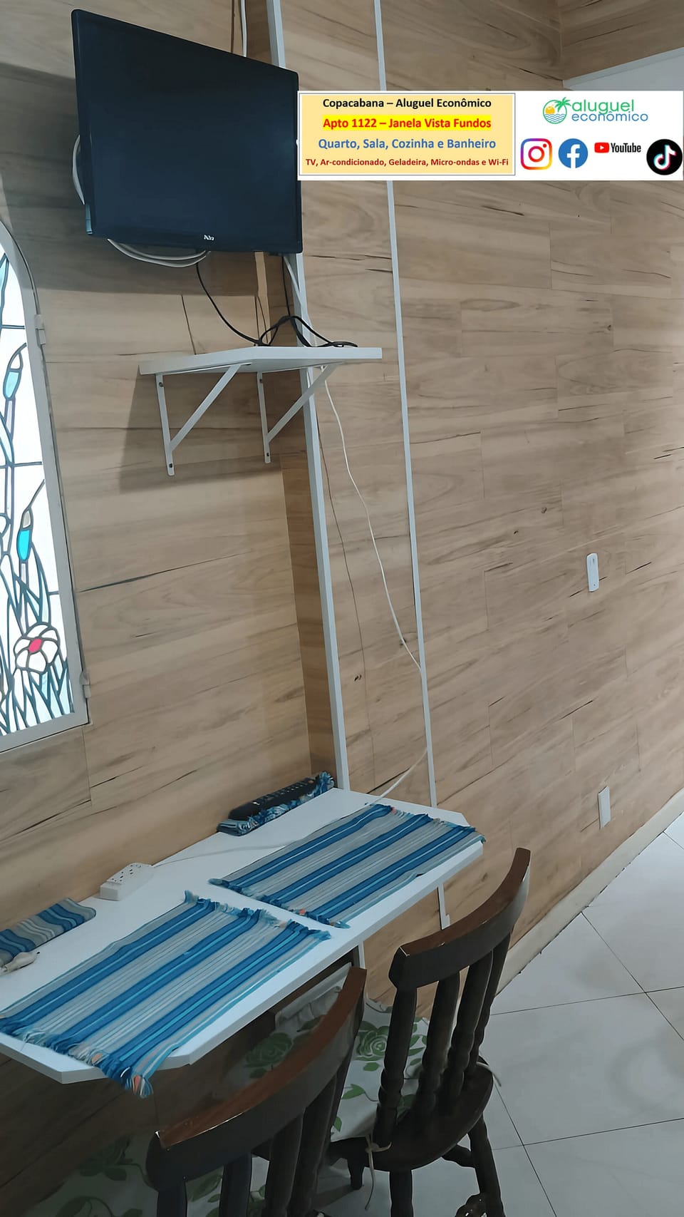 Apto Copacabana - Aluguel Economico Apartment in Rio de Janeiro