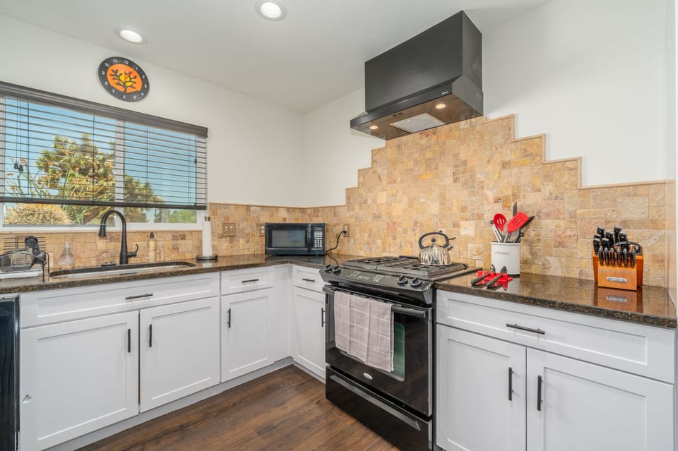 Plenty of space to cook