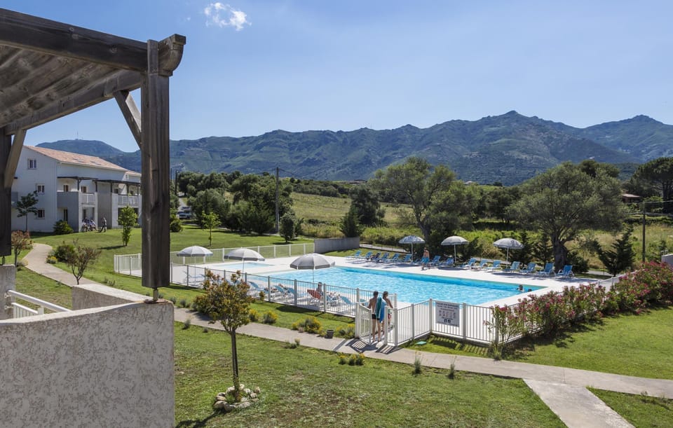 Dive into the lovely outdoor pool during the summer.