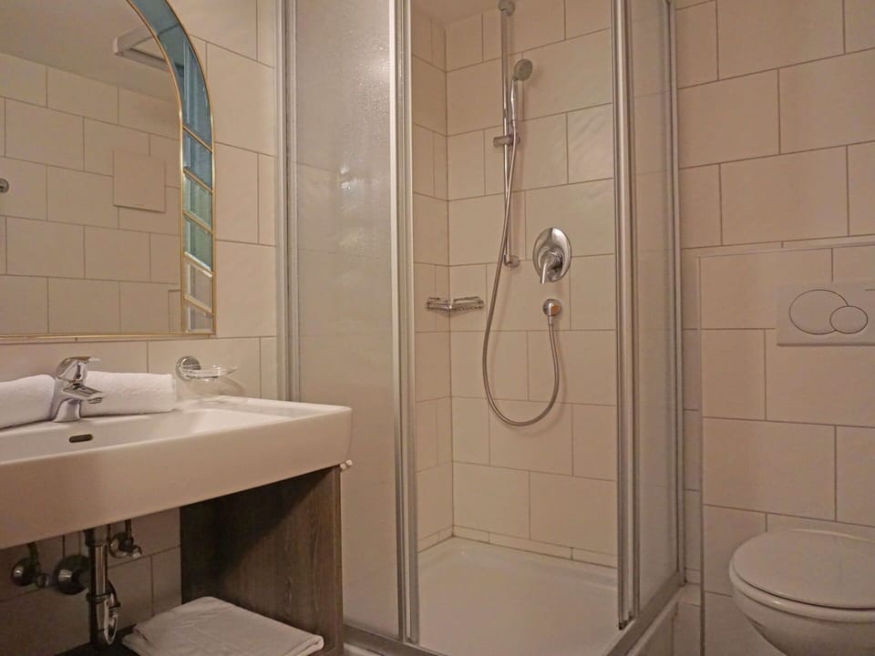 Plumbing Fixture, Sink, White, Tap, Bathroom, Shower, Shower Head, Shower Door, Wall