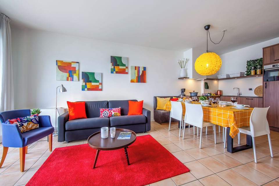 Living and dining room