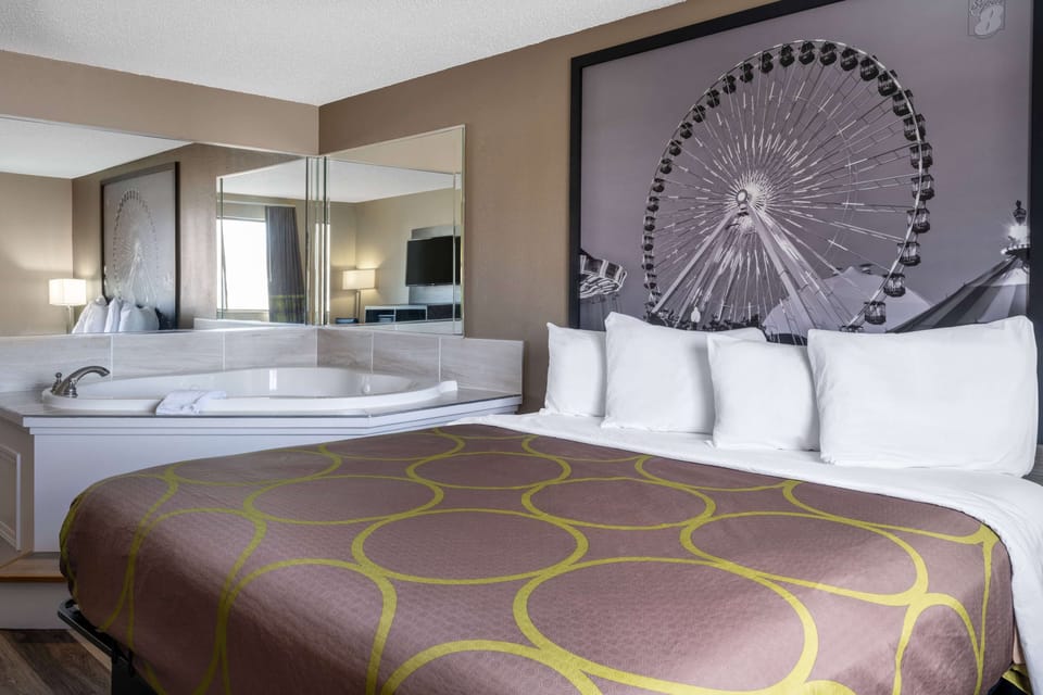 Superior Suite, 1 King Bed, Non Smoking | Pillowtop beds, desk, laptop workspace, blackout drapes