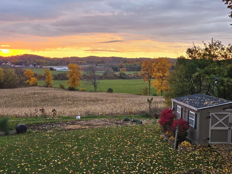 fall sunrise