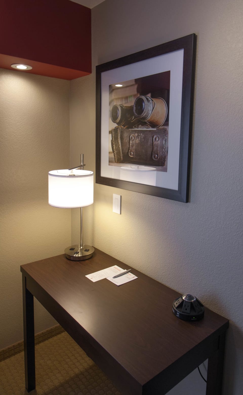 In-room business center