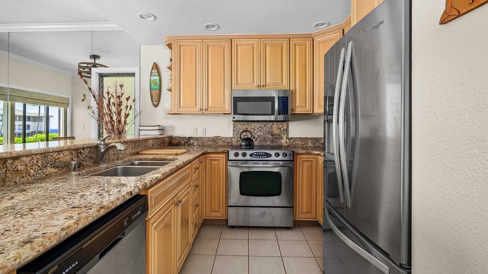 Poipu Sands at Poipu Kai Resort #411 - Fully Equipped Kitchen - Parrish Kauai