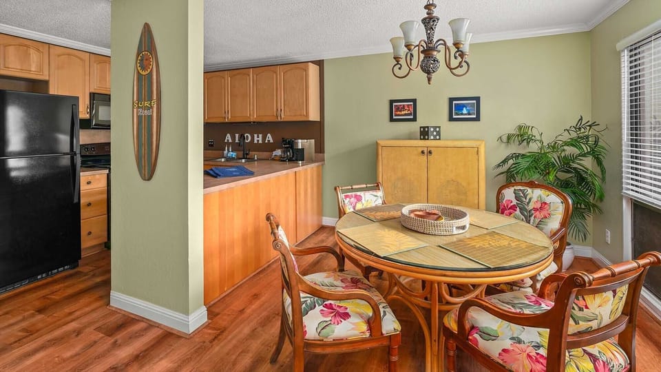 Kahala at Poipu Kai #822 - Dining Room & Kitchen - Parrish Kauai