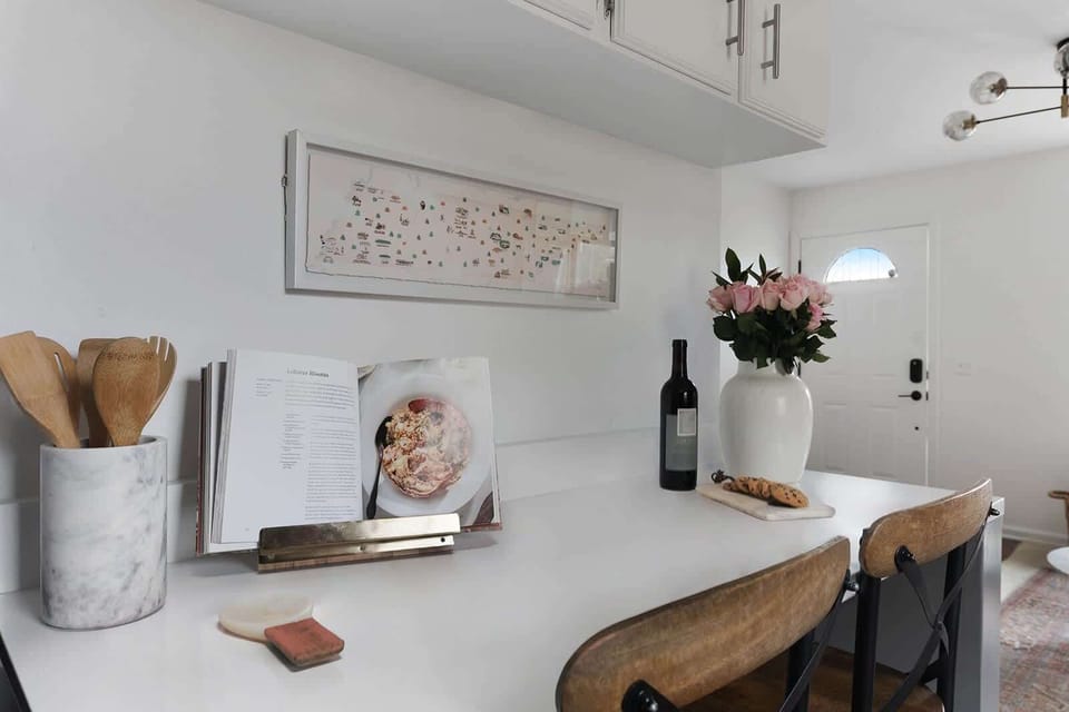 Bright and Clean Dining Area