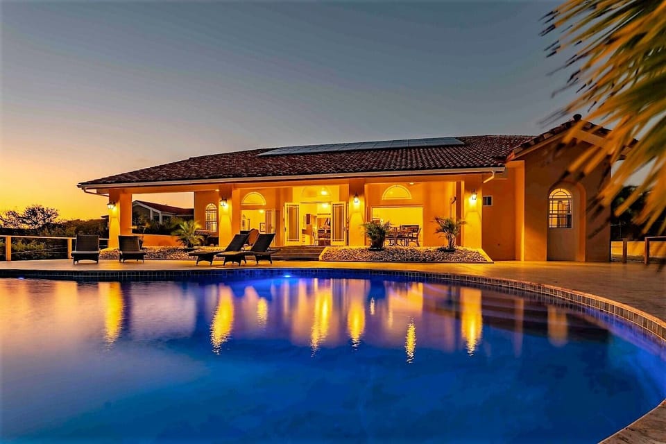 Magical sunset atmosphere