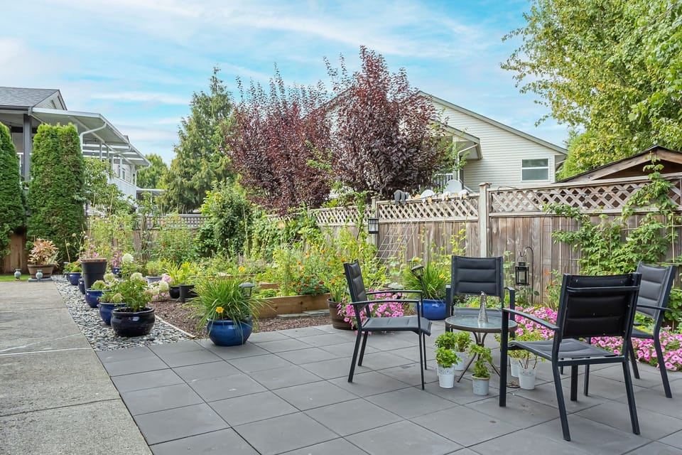 Enjoy our backyard.