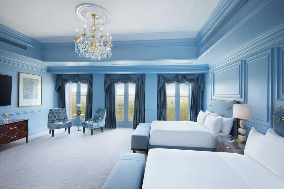 The Chateau Junior Double Suite | Premium bedding, down comforters, minibar, in-room safe