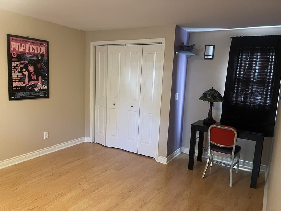 Large upstairs bedroom.