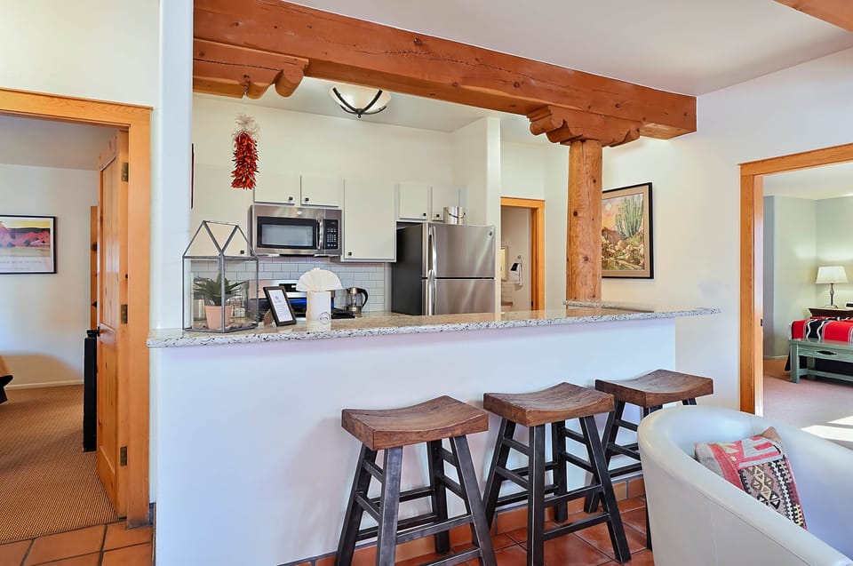 Unit 74 KItchen/Bar Area