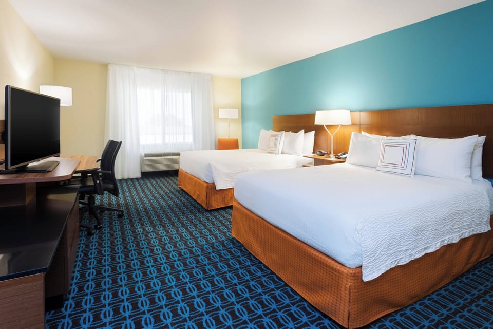 In-room safe, desk, blackout drapes, iron/ironing board