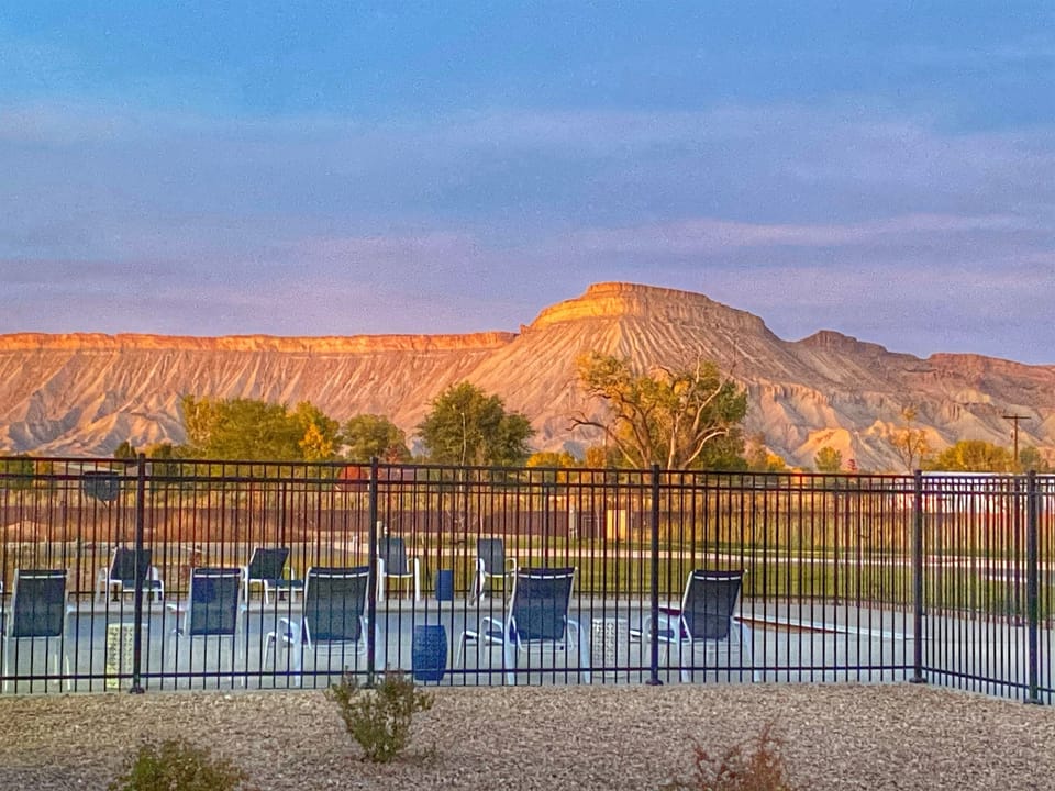 Mt. Garfield at Sunset
