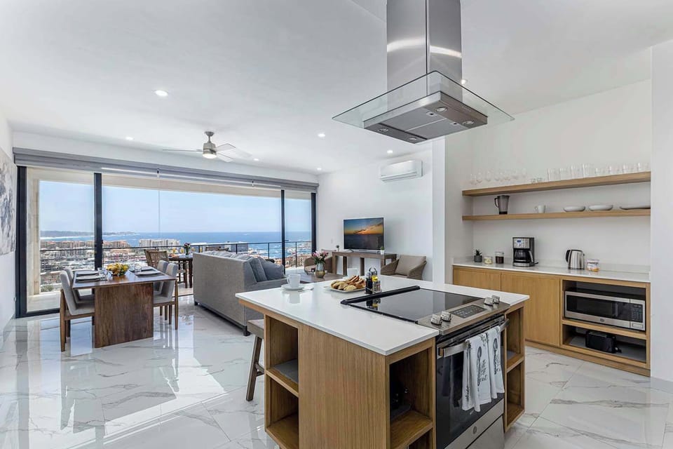 Brand new furniture and appliances.