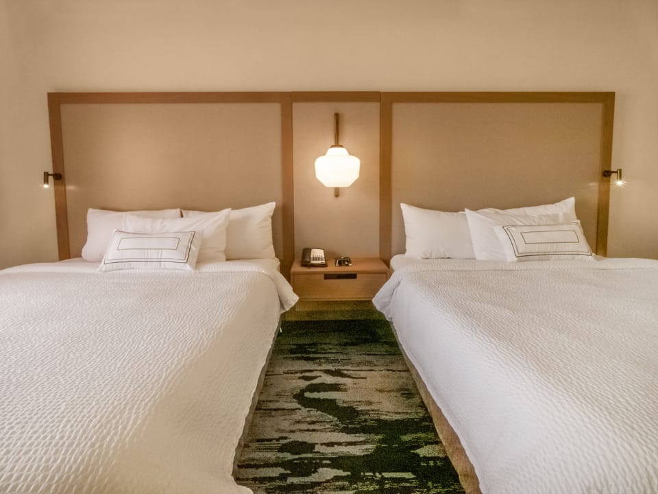 Desk, blackout drapes, iron/ironing board, free WiFi